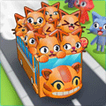 Animal Bus Traffic Jam - free online game screenshot at Ikejiq