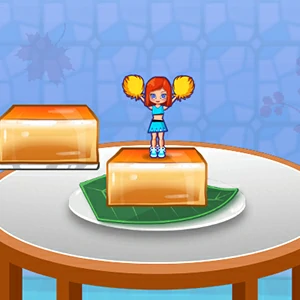 Jumping Girl - free online game screenshot at Ikejiq