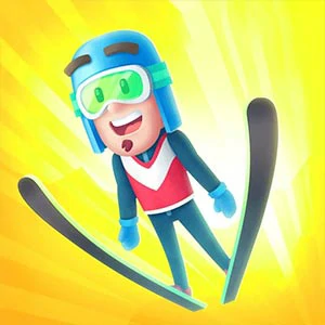 Ski - free online game screenshot at Ikejiq