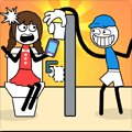 Thief Stick Puzzle Man Escape - free online game screenshot at Ikejiq